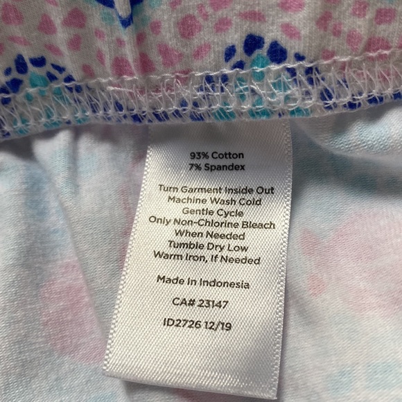 Talbots Plus Women’s Summer Seashells Pull-on Skirt - Picture 3 of 3